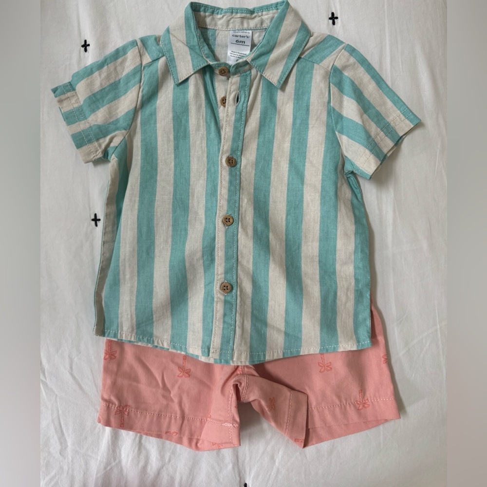 Button up and shorts